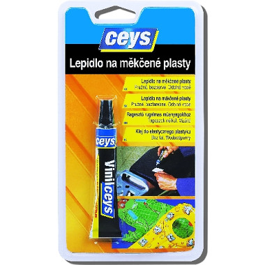 lepidlo na mäkčené plasty 15ml CEYS