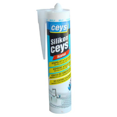 silikón sanitárny 280ml BI CEYS