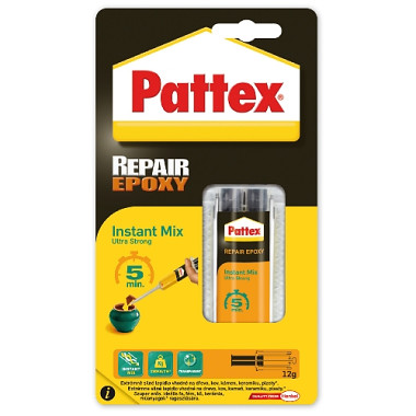 lepidlo epoxidové 12g, 5min. PATTEX REPAIR UNI.