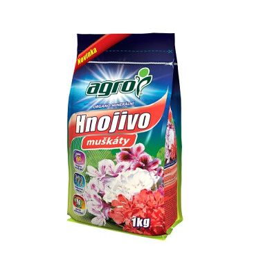 Agro organominerálne hnojivo muškáty 1 kg