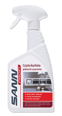 čistič SANN PROFI Čistá kuchyně 500ml pěna