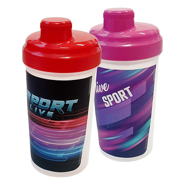 šejkr/ sportovní láhev 500ml NEW SPORTLIFE PH mix dekorů