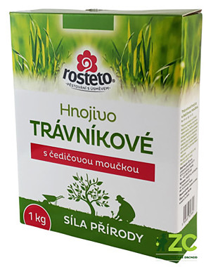 hnojivo ROSTETO s čedičovou moučkou trávníkové 1kg