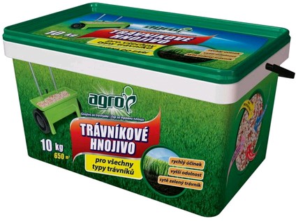 hnojivo trávníkové 10kg kbelík AGRO