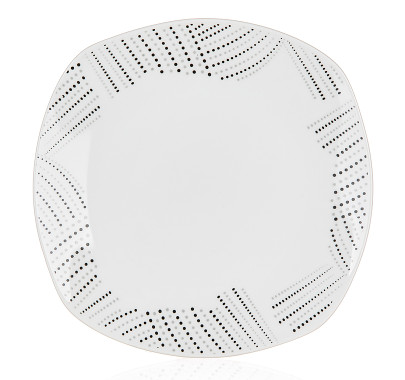 talíř dezertní 18,5cm CHARME dekor porcelánový