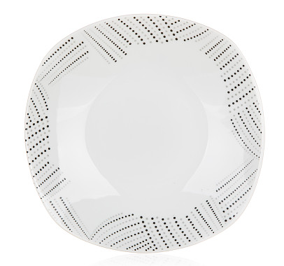 talíř hluboký 22cm CHARME dekor porcelánový